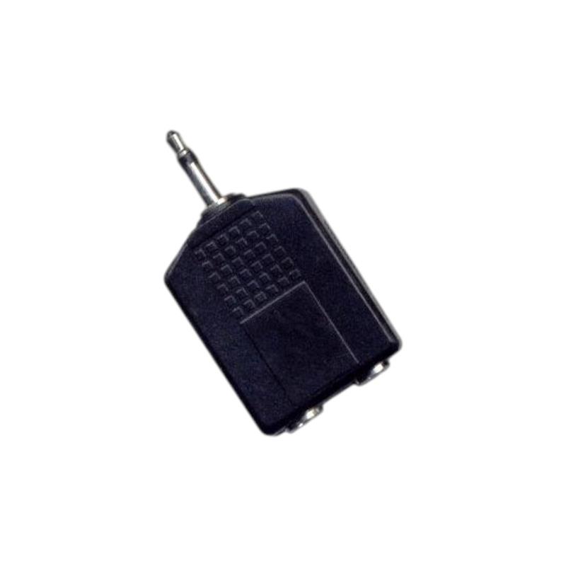 PLUG MONO 3.5 2 JACK ST 6.5