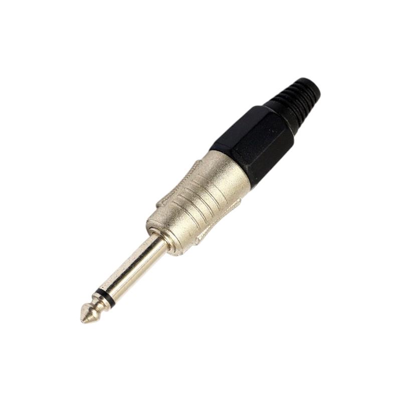 PLUG 6.5 MONO NEGRO CORTO