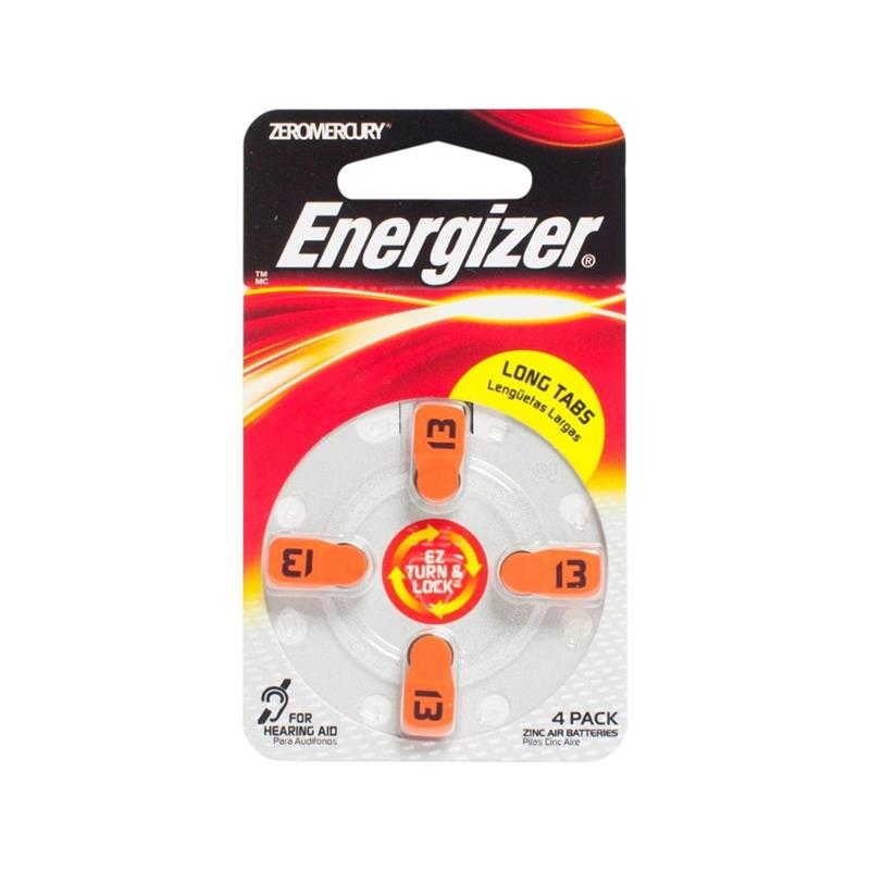 Blister de 8 Pilas Energizer de audiologia AID AZ13 ZM