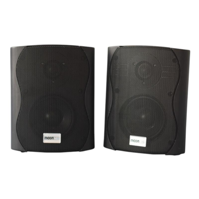 JUEGO DE BAFLE  DE 5.25 PULGADAS PLASTICO PARA INSTALACION NEGRO LINEA TORCH 8 ohm